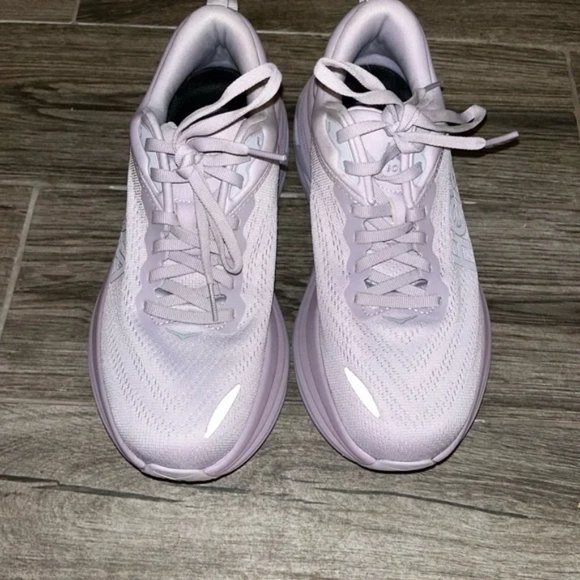 Hoka Bondi 8 size 8 lilac marble/elderberry - Picture 2 of 5